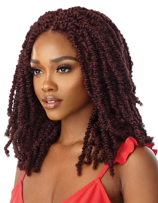 Outre - Lace Front Wig Wavy Bomb Twist 18"