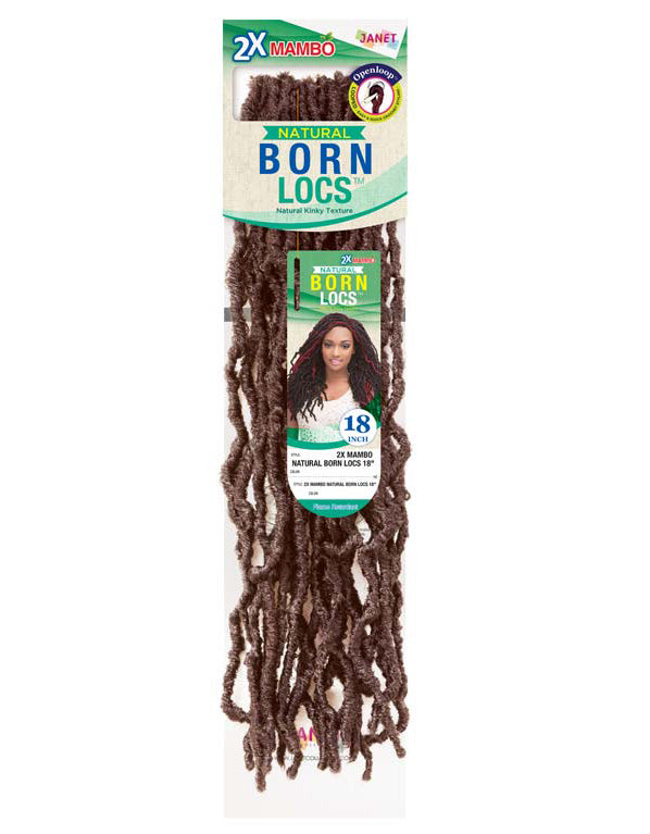 Janet Collection - Born Locs 18"