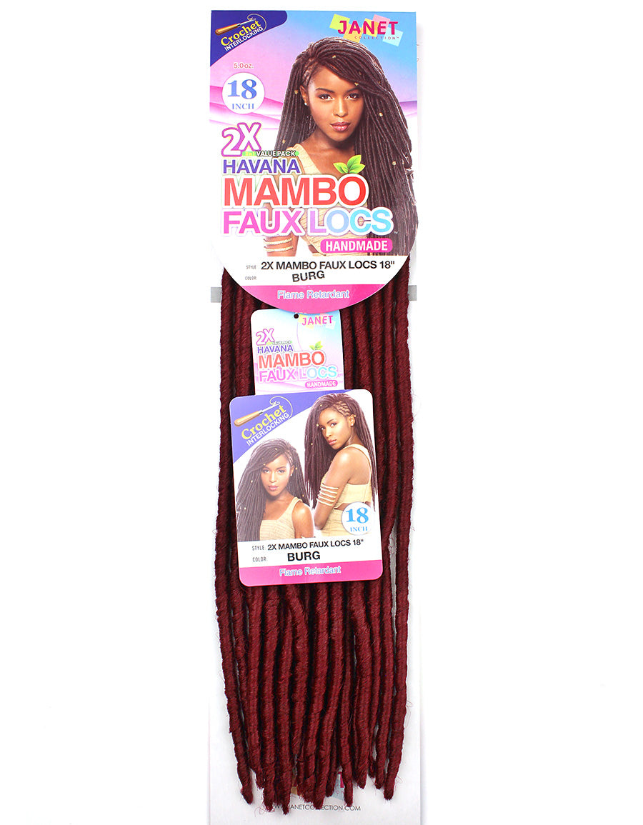 Janet Collection - 2X Havana Mambo Faux Locs 18