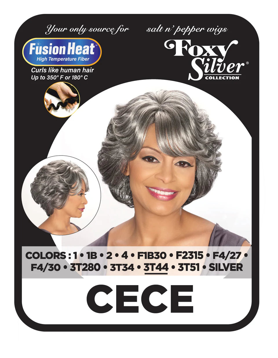 Foxy Silver - Synthetic Wig CECE