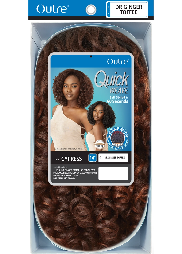 Outre - Quick Weave Half Wig CYPRESS