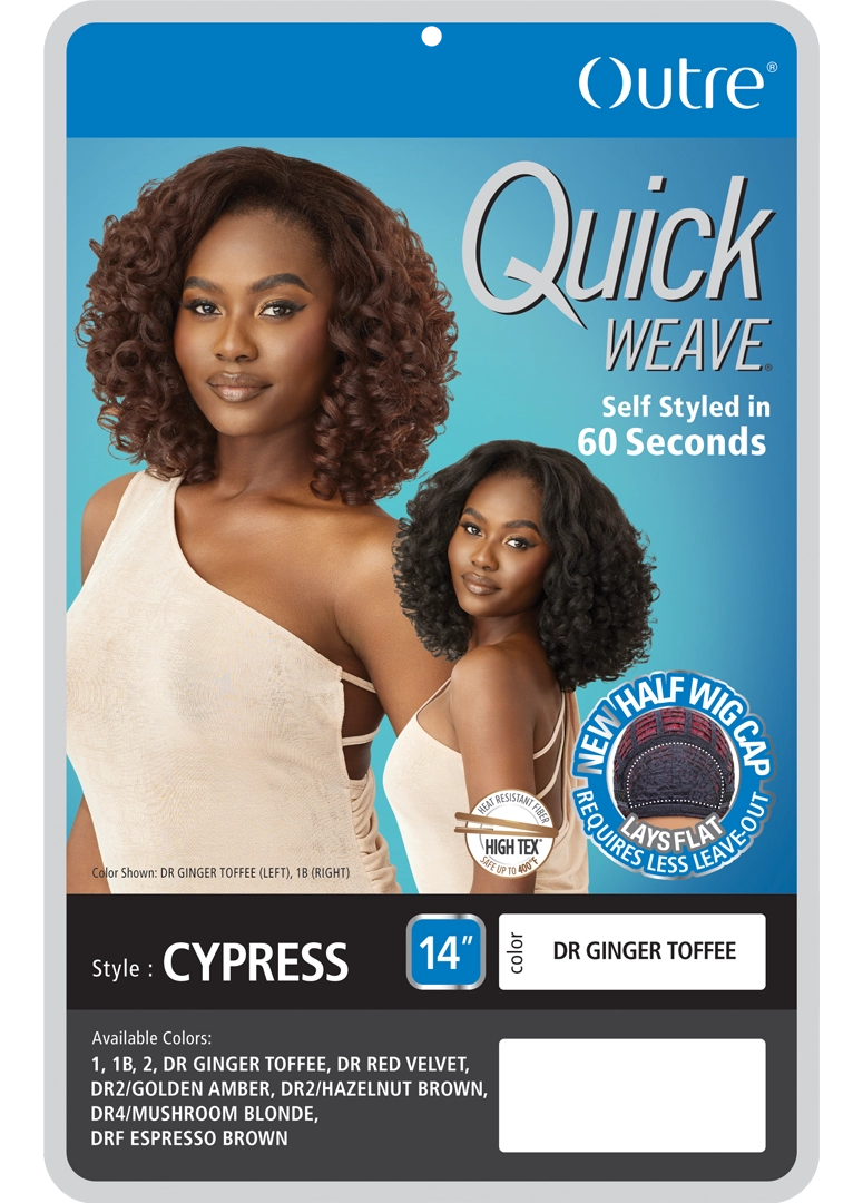 Outre - Quick Weave Half Wig CYPRESS