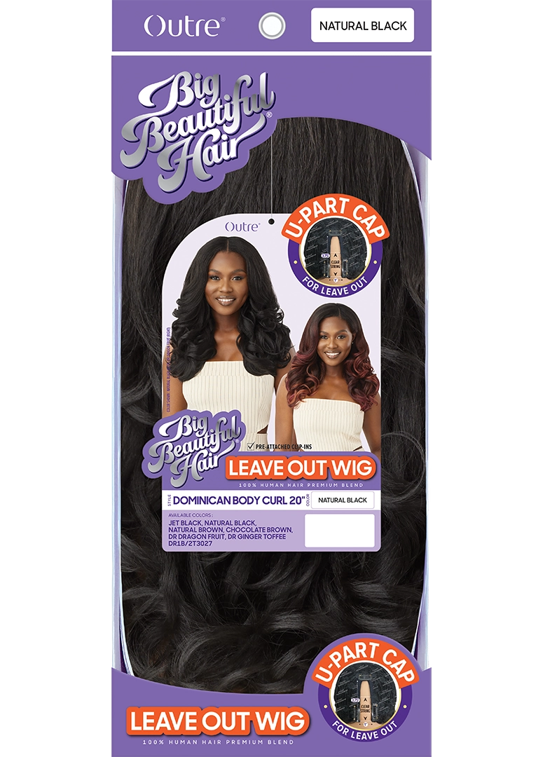 Outre - Big Beautiful Leave Out Wig DOMINICAN BODY CURL 20″
