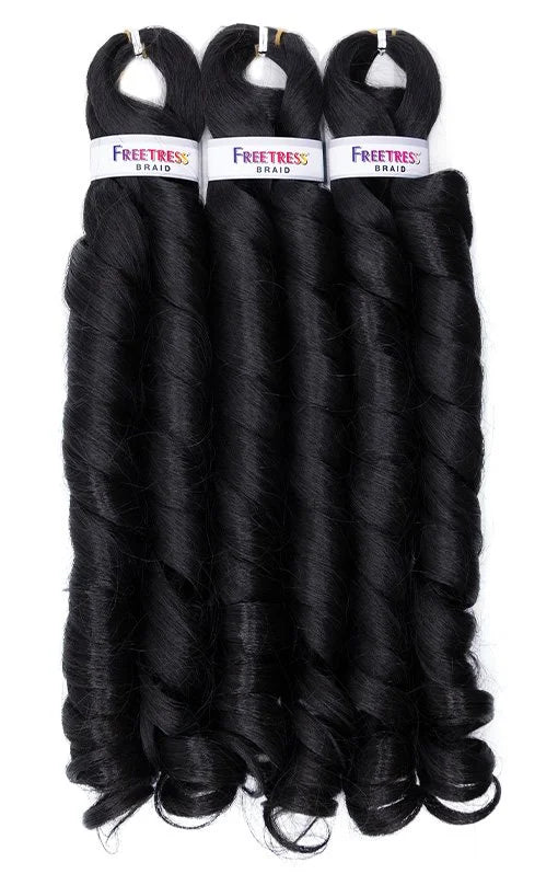 SHAKE-N-GO - FREETRESS 3X FRENCH CURL BRAID 22"