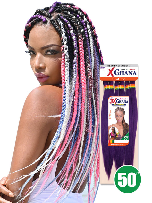 Bijoux - 3X GHANA BRAID 50"