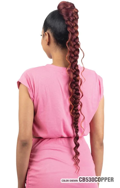 FREETRESS EQUAL - BOHO JUMBO BRAID GODDESS PONYTAIL 30"