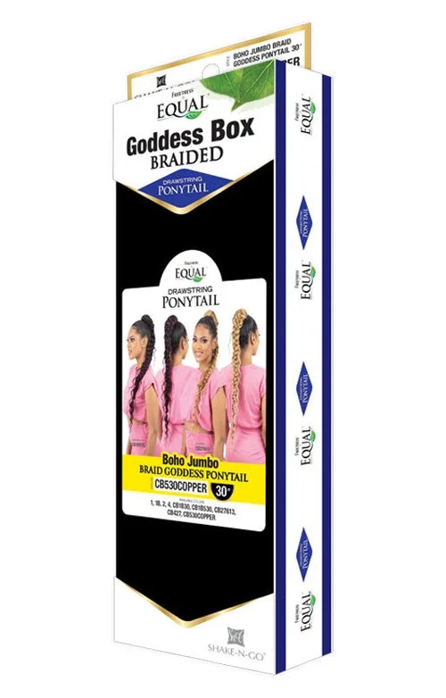 FREETRESS EQUAL - BOHO JUMBO BRAID GODDESS PONYTAIL 30"