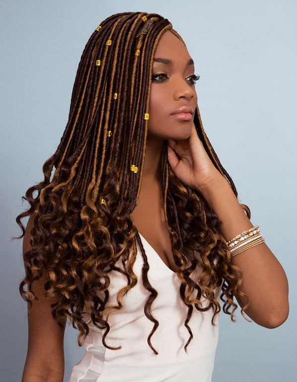 Janet Collection - 2X Mambo Goddess Locs Straight 20