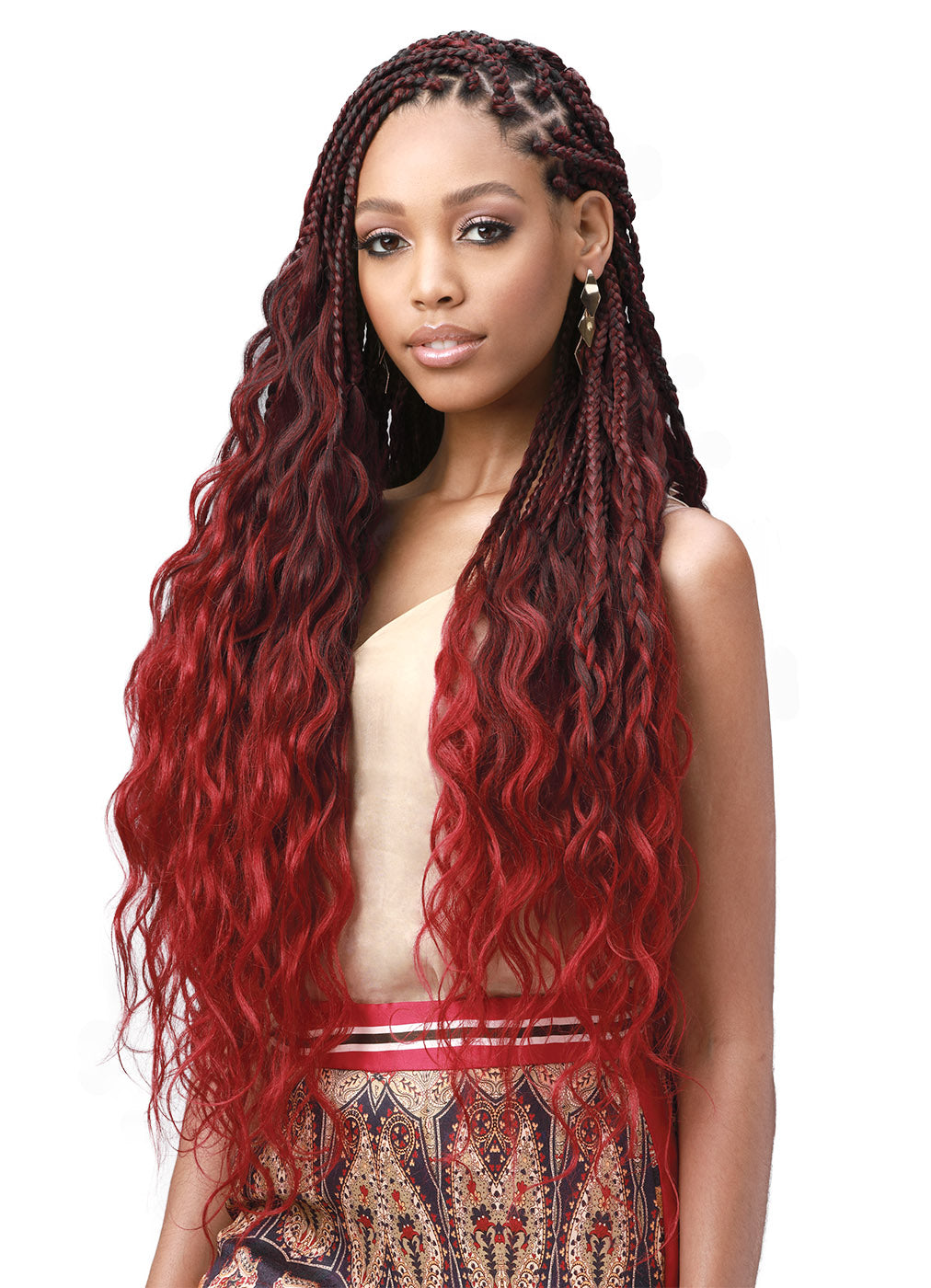 Bobbi Boss - Boss Braid PF(King Tips) BODY WAVE 28 3X