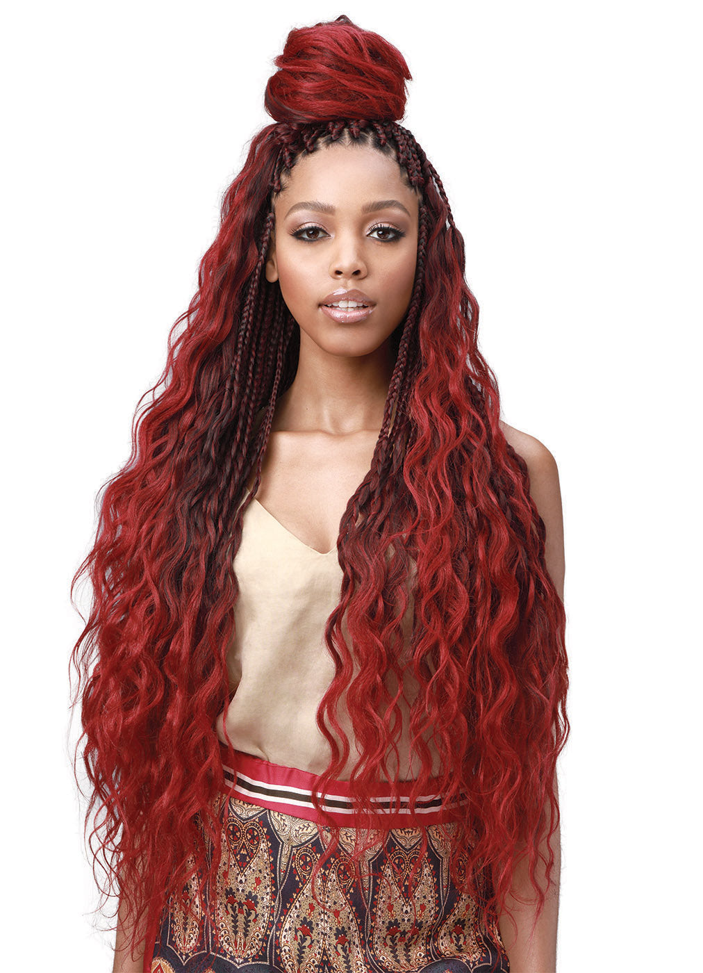 Bobbi Boss - Boss Braid PF(King Tips) BODY WAVE 28 3X