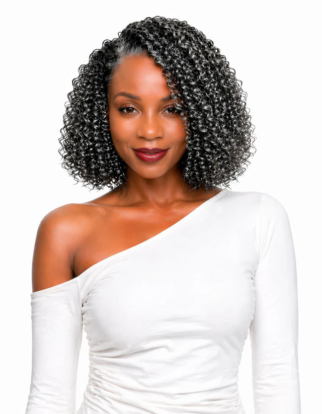 Foxy Silver - Human Hair Weave Jerry Curl