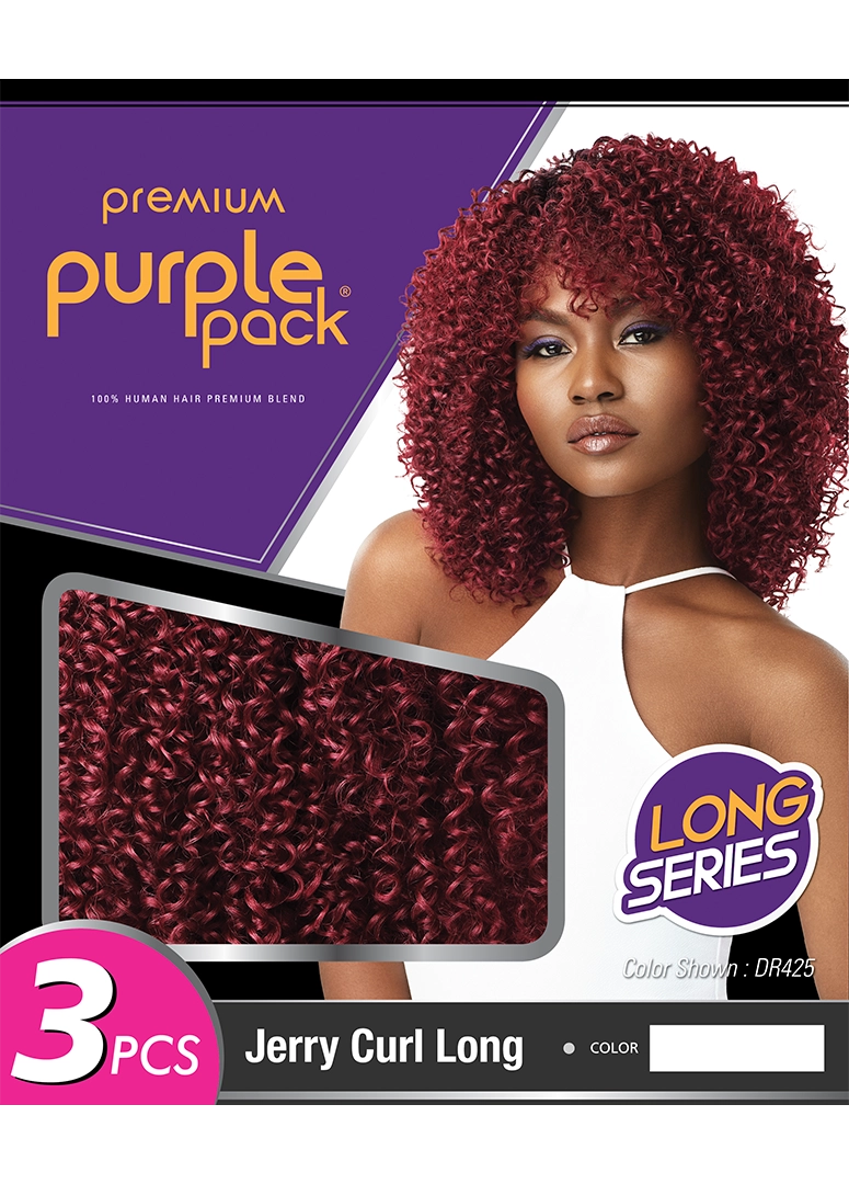 Outre - Purple Pack 3PCS JERRY CURL LONG