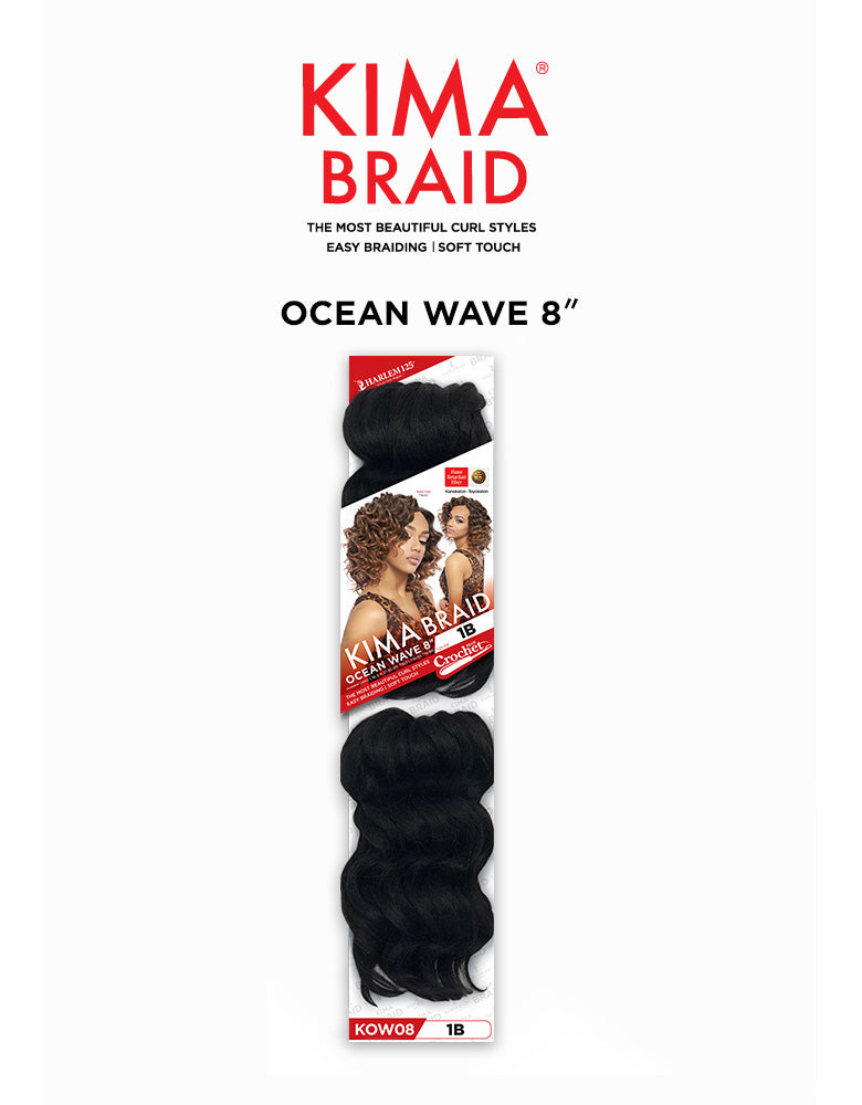 Harlem 125 - Kima Braid OCEAN WAVE 8"