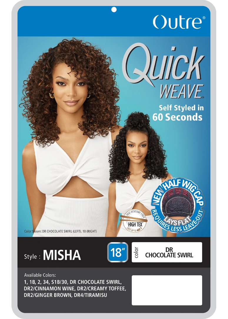 Outre - Quick Weave Half Wig MISHA
