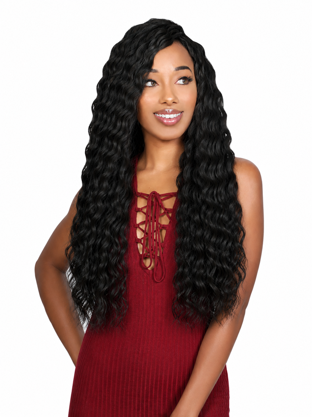 Zury - Synthetic Weave NATURAL DREAM DEEP WAVE 24"