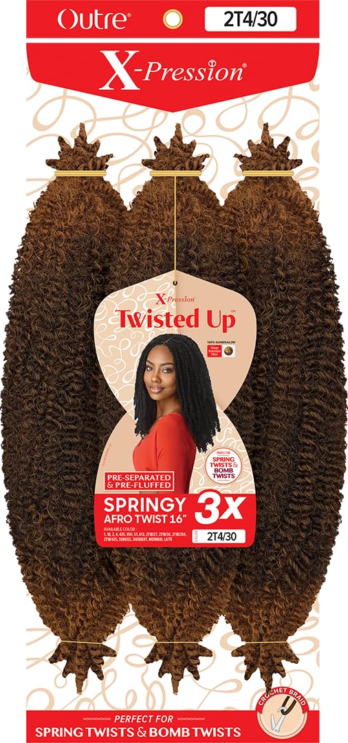 Outre - X-Pression Twisted Up 3X Springy Afro Twist 16"