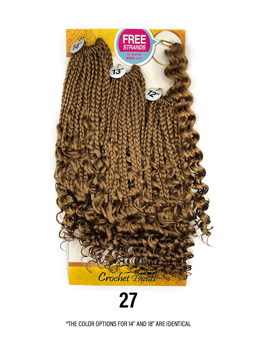 Zury - V11 BOHO DEPP CURLY 14"16"18"