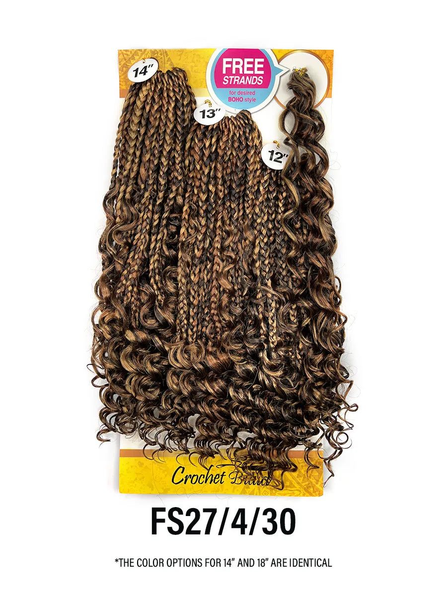 Zury - V11 BOHO DEPP CURLY 14"16"18"