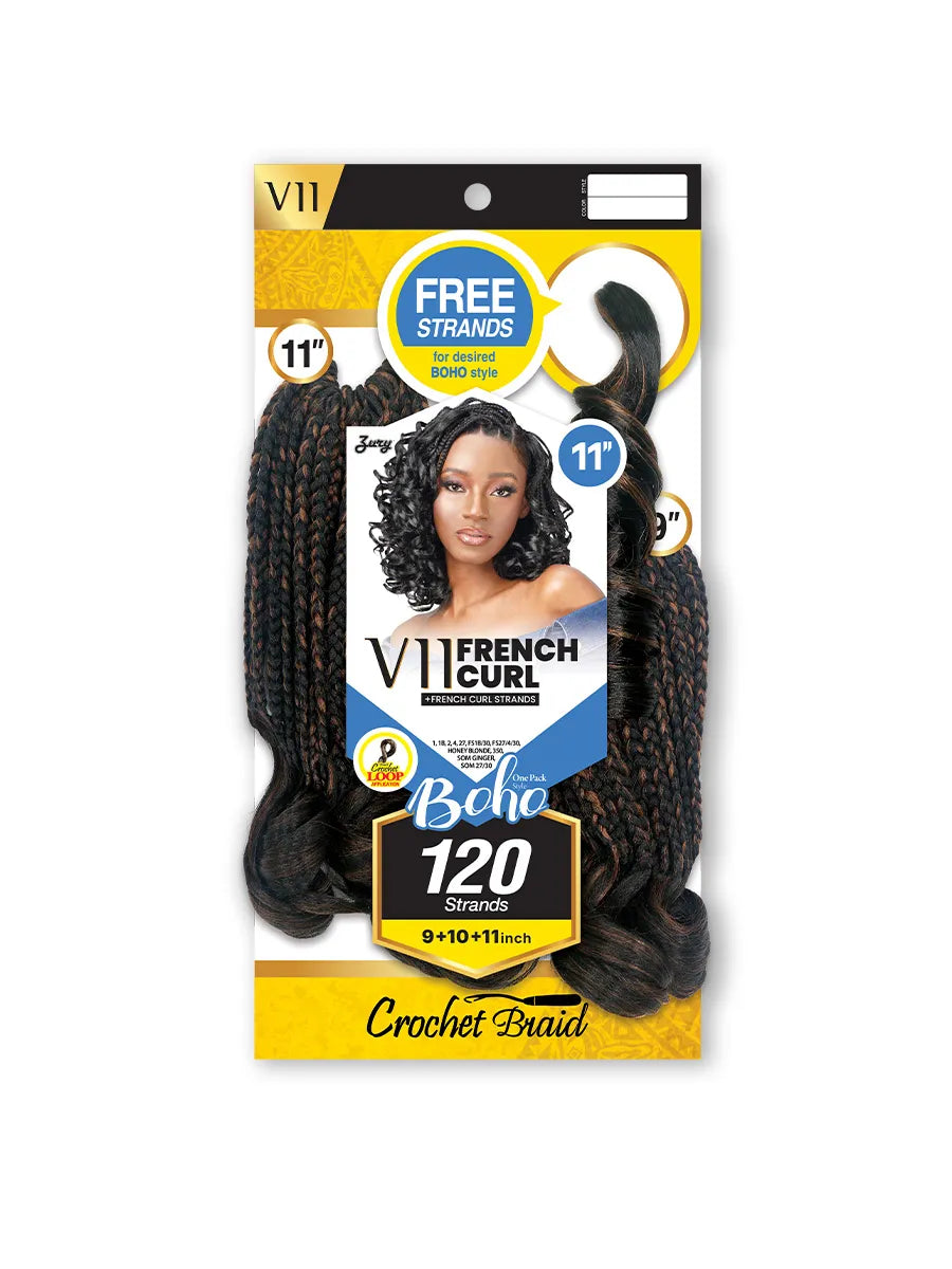 Zury - V11 FRENCH CURL 9"10"11"