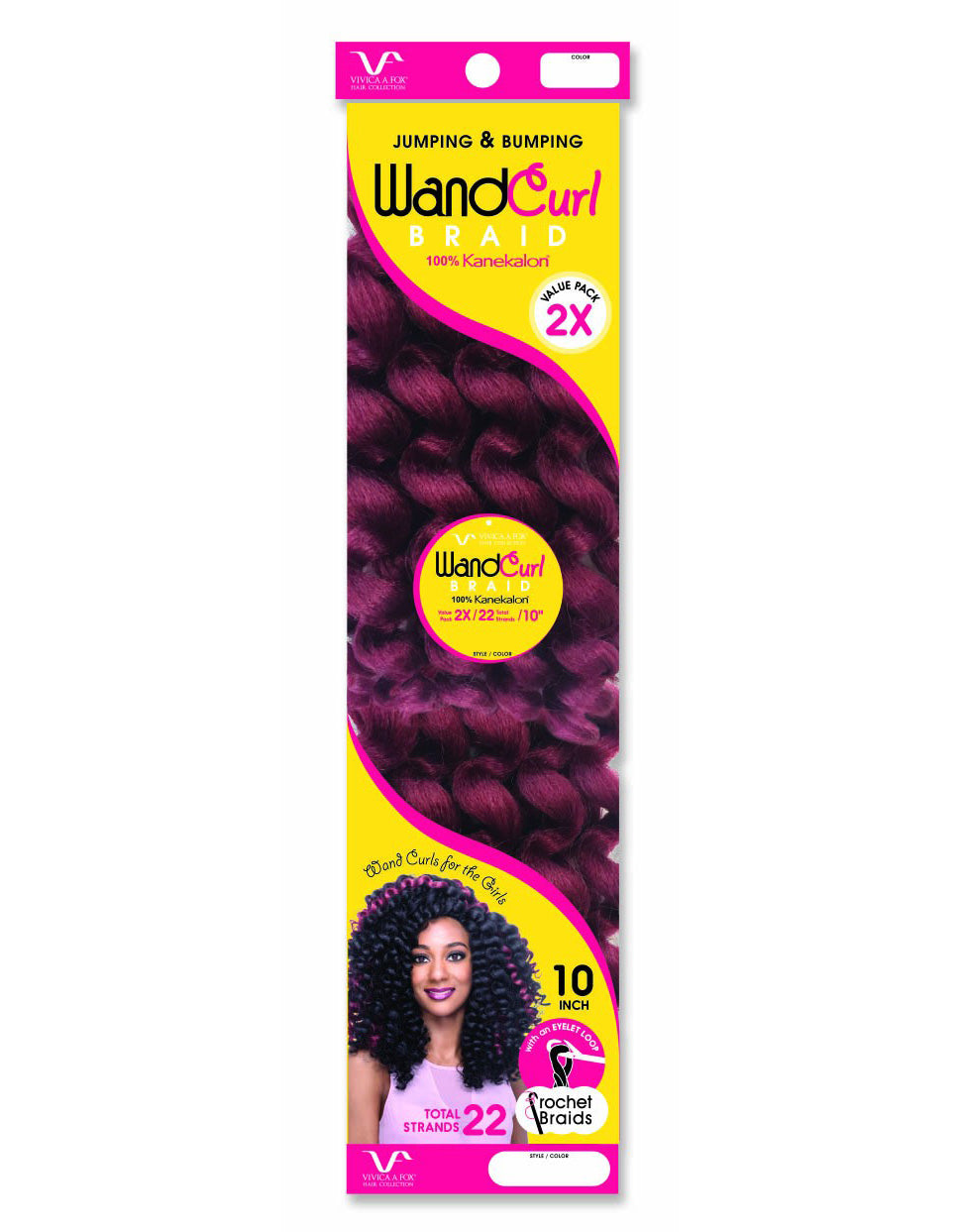 Vivica Fox - Wand Curl Eyelet Crochet Braid