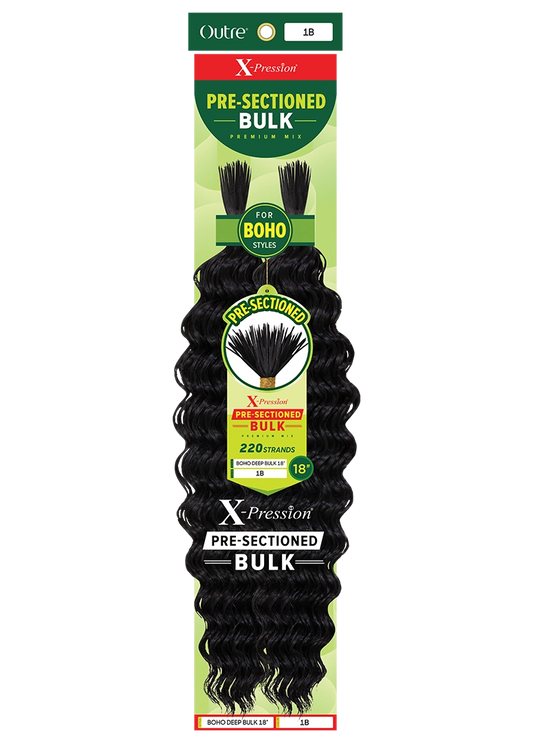 Outre - X-Pression Pre-Sectioned BOHO DEEP BULK 18"