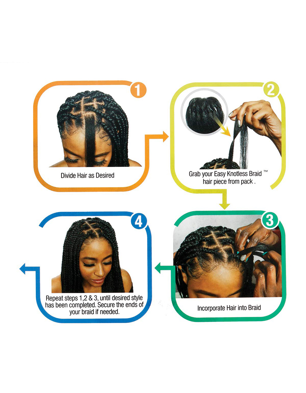 How to make knotless braids -Alipearl Hair